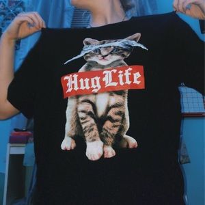 “Hug Life” Kitten Shirt